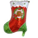 Balão de Folha de Natal em Forma de Meia 1