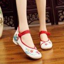 Balerinas femininas com flores A602 1