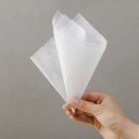 Balicí papír na květiny sada 38 ks 30x30 cm poloprůsvitný papír světlé barvy floristický obal na dárky a kytice 12