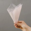 Balicí papír na květiny sada 38 ks 30x30 cm poloprůsvitný papír světlé barvy floristický obal na dárky a kytice 13