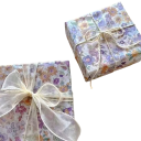 Balicí papír s barevným květinovým motivem 50×35 cm hedvábný papír vícebarevný na balení dárků, květin a dekorace 1