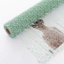 Balicí papír voděodolný barevný 4,57 m × 50 cm dekorativní síťovaný obal na květiny a dárky pro floristiku a balení 13