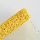 Balicí papír voděodolný barevný 4,57 m × 50 cm dekorativní síťovaný obal na květiny a dárky pro floristiku a balení 19