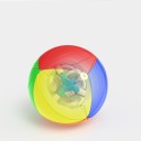 Balle colorée pliable 2
