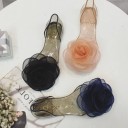 Ballerine da donna con rosa 2