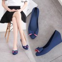 Ballerine stilose da donna con fiocco J2407 4