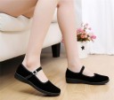 Ballerines élégantes pour femmes avec boucle - Noires 4