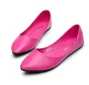 Ballerines en cuir pour femmes J819 4