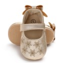 Ballerines pour filles avec des flocons 1