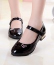 Ballerines pour filles avec un cœur 1
