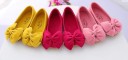 Ballerines pour filles avec un nœud 1