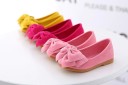 Ballerines pour filles avec un nœud 2