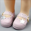 Ballerines pour poupée avec étoile 2
