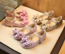 Ballerines scintillants pour filles avec nœud 1