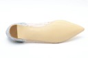 Ballerines transparentes pour femmes avec des strass 4