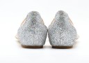 Ballerines transparentes pour femmes avec des strass 6
