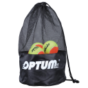 Balles de tennis avec filet Balles de tennis de plage 12 pcs Sac en filet à bandoulière pour balles 2