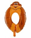 Ballon animal chiffre 12