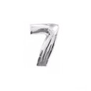 Ballon en aluminium chiffre 19
