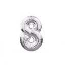 Ballon en aluminium chiffre 24