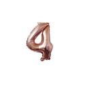 Ballon en aluminium chiffre 4