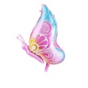 Ballon papillon 76 × 58 cm Décoration de fête en forme de papillon avec des ailes ornées Décoration d'anniversaire fête d'enfants 2