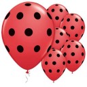 Ballons à pois - 10 pièces 12
