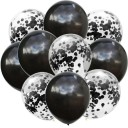 Ballons d'anniversaire avec confettis 10 pcs 2
