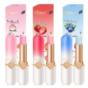 Balm hidratante colorido à prova de água 3 g Cor suave e nutrição para os lábios Balm à prova de água Brilho colorido e hidratação Lábios 1