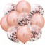 Baloane pentru ziua de nastere cu confetti 10 buc 21