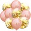 Baloane pentru ziua de nastere cu confetti 10 buc 22