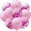 Baloane pentru ziua de nastere cu confetti 10 buc 9