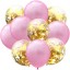 Baloane pentru ziua de nastere cu confetti 10 buc 11