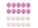 Balões de látex com unicórnio para meninas 20 unidades Decoração de festa de criança e aniversário Impressão da cara de unicórnio Tamanho 25 2