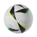 Balón de fútbol profesional tamaño 5 Superficie de PU de alta calidad Balón de entrenamiento duradero con rebote preciso para competiciones y juego diario 2
