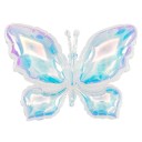 Balon din folie în formă de fluture 72 × 98 cm Balon holografic în formă de fluture Decorațiune pentru zile de naștere, nunți, petreceri, decor fotocorner 5