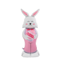 Balon din folie în formă de iepure 55 x 150 cm Decorare mare pentru petreceri Decorare pentru aniversări și nunți Accesoriu de petrecere umflat 2