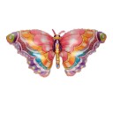 Balon motyl 97 × 47 cm Dekoracyjny balon w kształcie motyla z błyszczącymi skrzydłami Duża dekoracja na urodziny dekorację na przyjęcie dla dzieci 2