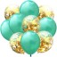 Balony urodzinowe z konfetti 10 szt 7