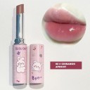 Bálsamo labial colorido hidratante batom brilhante 2