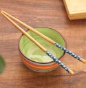 Bamboo Chopsticks with Flowers 4