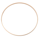 Bamboo Hoop 33 cm Circular Frame for DIY Decorations Dreamcatcher Making Macramé Wreath Embroidery Hoop Natural Decoration 1