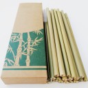 Bamboo Straws with Brush 10 pcs 3