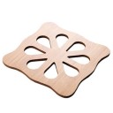 Bambus coaster i form af en blomst 2
