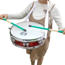 Bambus-Kartätsche für Trommeln 40 cm 1 Paar hochwertige Trommelstöcke für Jazz, akustische und elektronische Drums, verschiedene Farben Zubehör 12