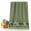 Bambusový ručník Kvalitní bambusový ručník Vysoce absorpční ručník z bambusového vlákna 35 x 75 cm 2