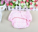 Bañadores de tela de algodón para bebés con capa impermeable para baño y natación en la piscina 15