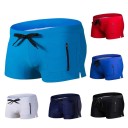 Bañadores para Hombre de Nylon Unicolor con Bolsillo Lateral con Cinturilla Ajustable Elásticos de Secado Rápido Ligeros con Corte Cómodo 5