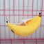 Banán alakú függőágy rágcsálóknak 4