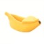 Banán alakú kisállatágy 55 x 20 x 17 cm, macskáknak 5 kg-ig 1